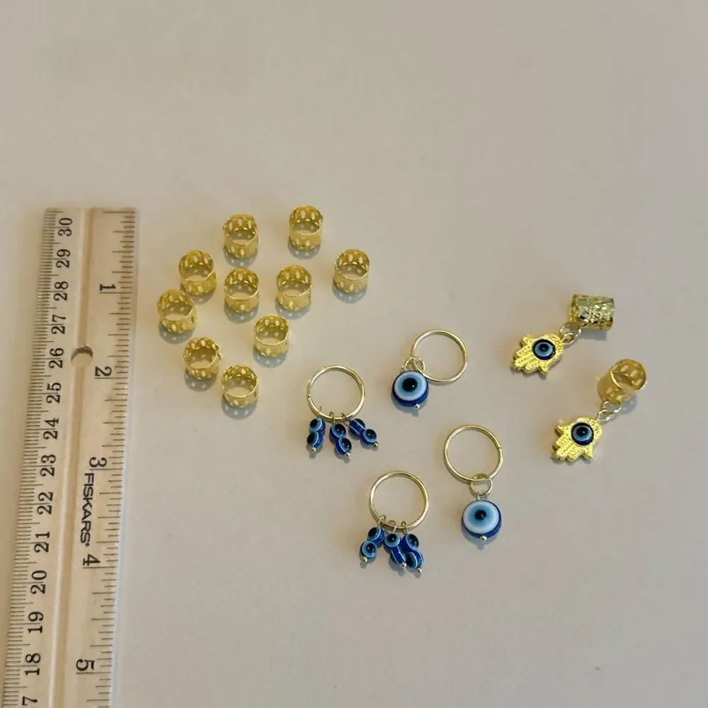 Evil eye hair pin M1137